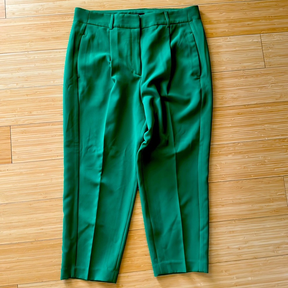Express High Waist Short Length Ankle Tapered Trouser